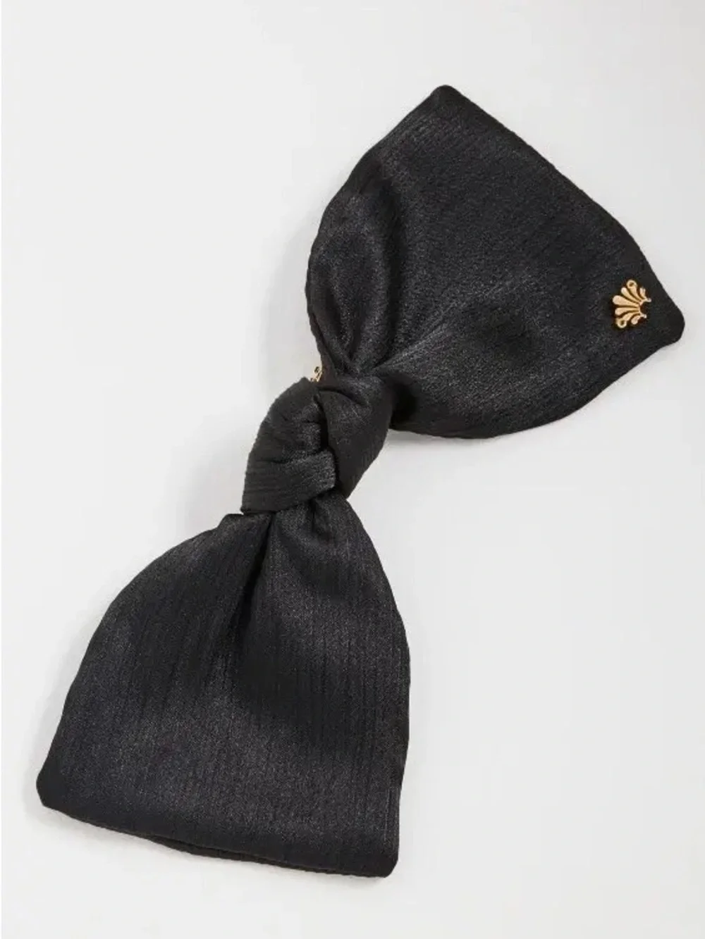 Lele Sadoughi Paloma Jet Bow Barrette - NWT